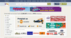 Desktop Screenshot of olx.ba