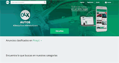 Desktop Screenshot of pirayu.olx.com.py