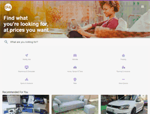 Tablet Screenshot of olx.co.za