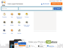 Tablet Screenshot of olx.in